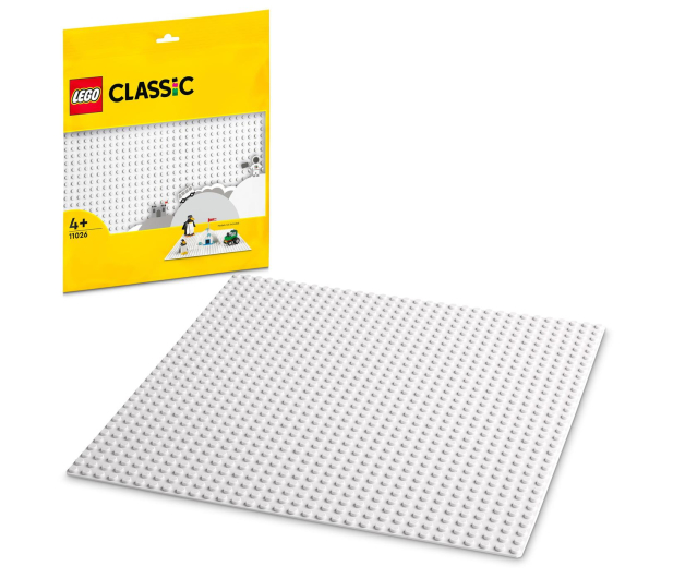 LEGO Classic 11026 Biała płytka konstrukcyjna - 1035644 - zdjęcie 3